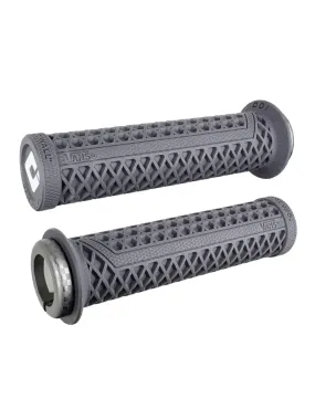 ODI Vans V2.1 Lock-On Grips Grey/Grey Finish Clamps